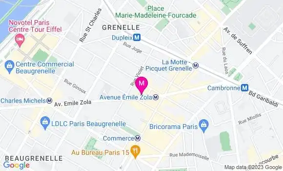 Localisation Mtre Moreaux Laurent