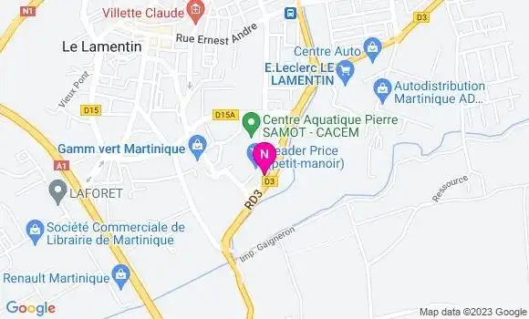 Localisation Mtre Laguarigue Emmanuel