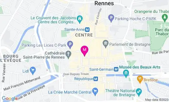 Localisation Mtre Lamotte Eric