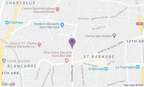 Localisation Mtre Lafage Alexandre
