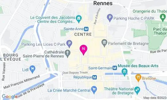 Localisation Mtre Hercouet Nolwenn