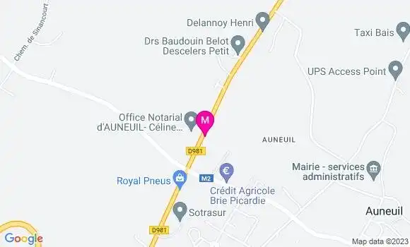 Localisation Mtre Vernon Licour Céline