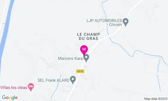 Localisation Mtre Vassieux Bérangère