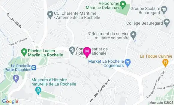Localisation Mtre Quéguiner Hélène
