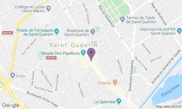 Localisation Mtre Lecuyer Benjamin