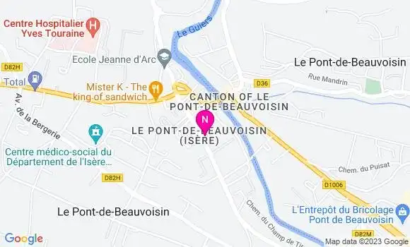 Localisation Mtre Vincent Jérôme