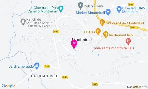 Localisation Mtre Laval Vincent