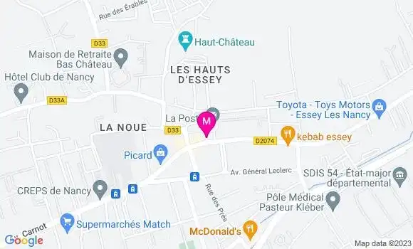 Localisation Mtre Vittori Jean Loup