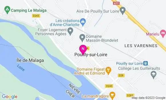 Localisation Mtre Paillard Laure
