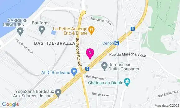 Localisation Mtre Marsant Laurent
