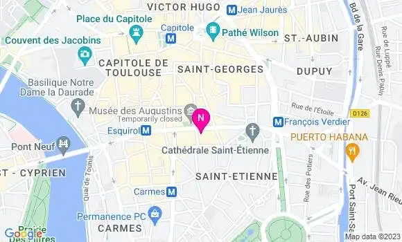 Localisation Mtre Pelegry D