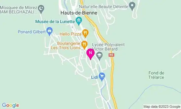 Localisation Mtre Monnier Held Marilyn