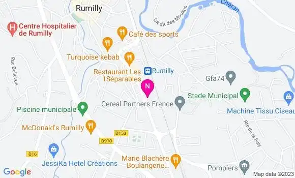 Localisation Mtre Nastorg Marion