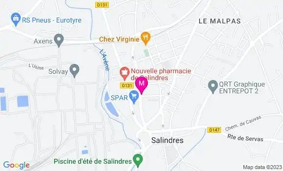 Localisation Mtre Allard Emmanuel