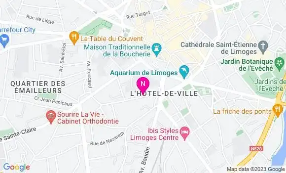 Localisation Mtre Salagnac François