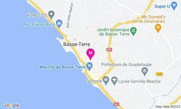 Localisation Mtre Gael Maritz