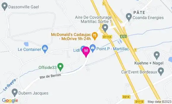 Localisation Mtre Foulon Bensaid Soraya