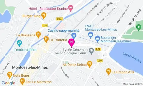 Localisation Mtre Gerbeau Bernard