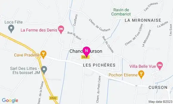 Localisation Mtre Billon Monville Christèle