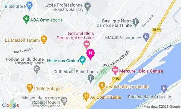 Localisation Mtre Champion Eve