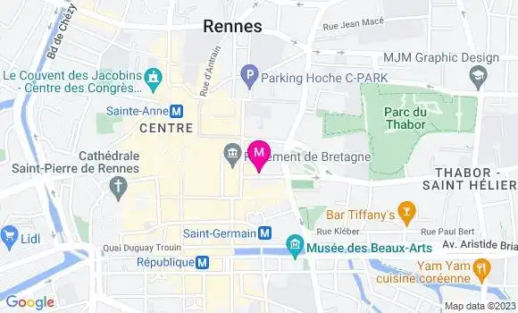 Localisation Mtre Delperier Eric