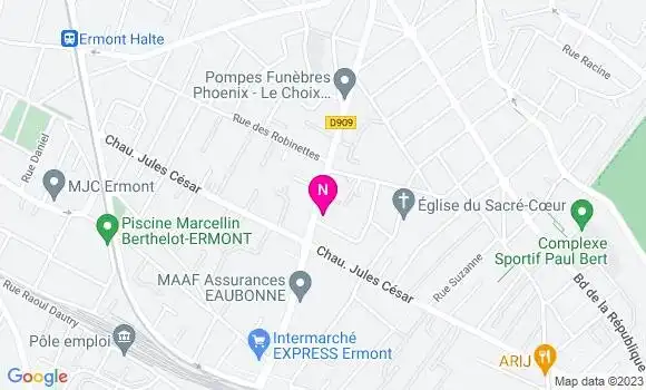 Localisation Mtre Mézin Hélène