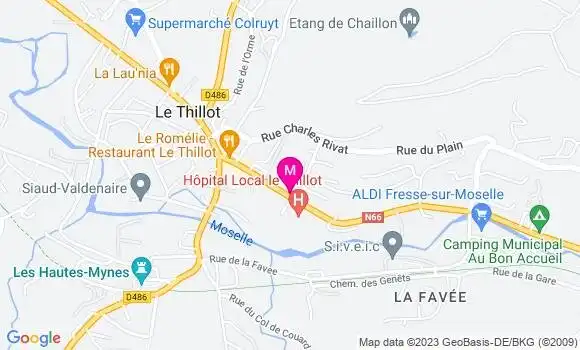 Localisation Mtre Frantz Sabrina