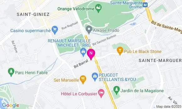 Localisation Mtre Gaudin Franck