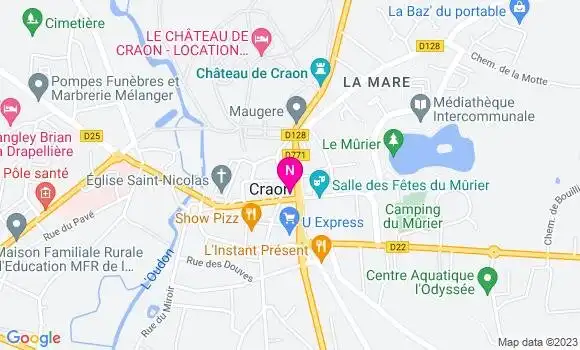 Localisation Mtre Aubin Henri