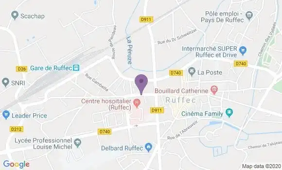 Localisation Mtre Coulais Pourageaud Karine