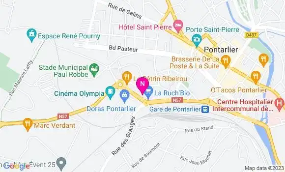 Localisation Mtre Vuillaume Etienne