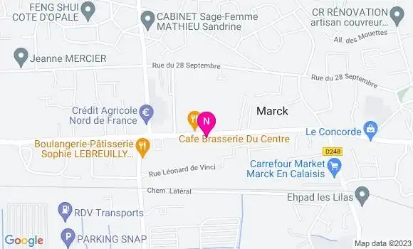 Localisation Mtre Dujardin Bruno