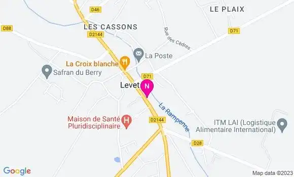 Localisation Mtre Rainis Laurent