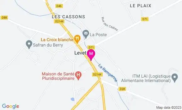 Localisation Mtre Prevost Valérie