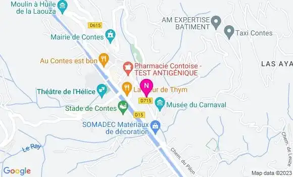 Localisation Mtre Joassin Christophe