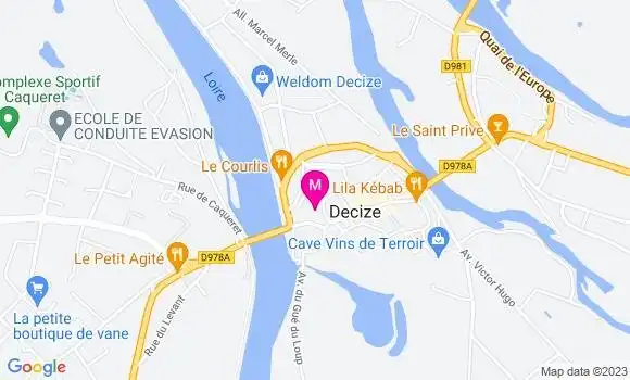 Localisation Mtre Jourdier Pierre