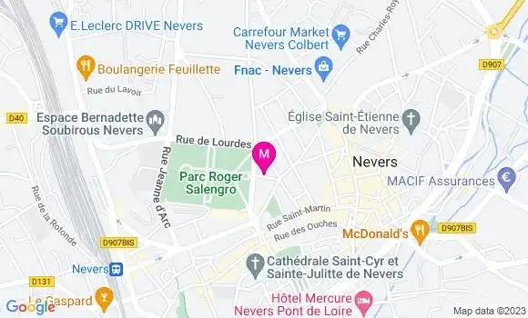 Localisation Mtre Ciron Nicolas
