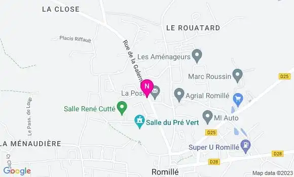 Localisation Mtre Loret Virginie
