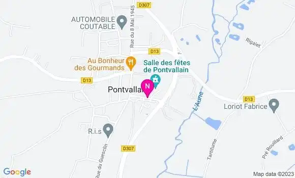 Localisation Mtre Gautier Emmanuel