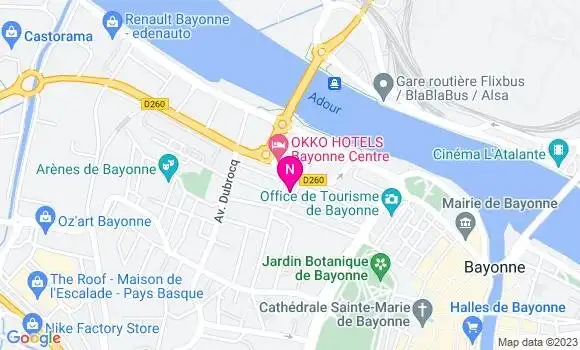 Localisation Mtre Robin Latour Xavier