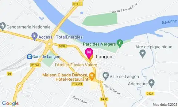 Localisation Mtre Latestere Floriane