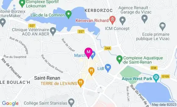 Localisation Mtre Donou Claire