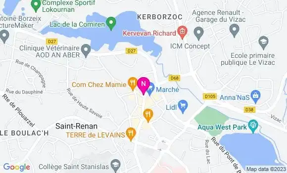 Localisation Mtre Floch Hervé
