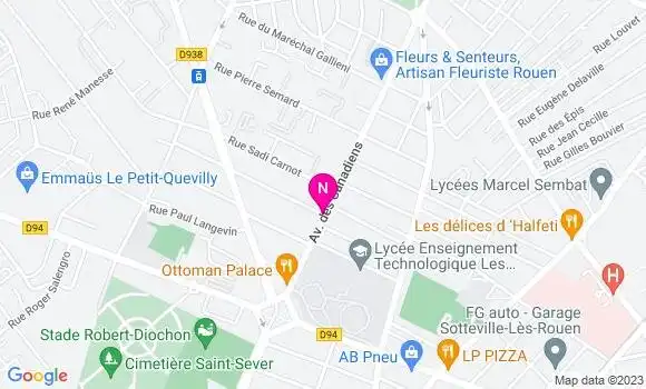 Localisation Mtre Marly Claire