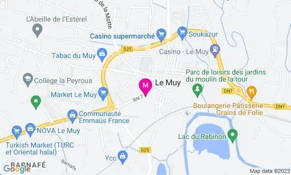 Localisation Mtre Ferte Christine