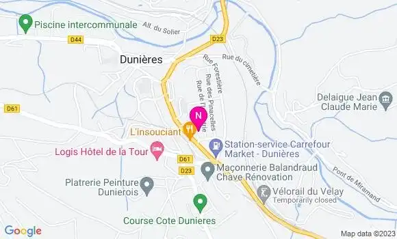 Localisation Mtre Favier Bruno