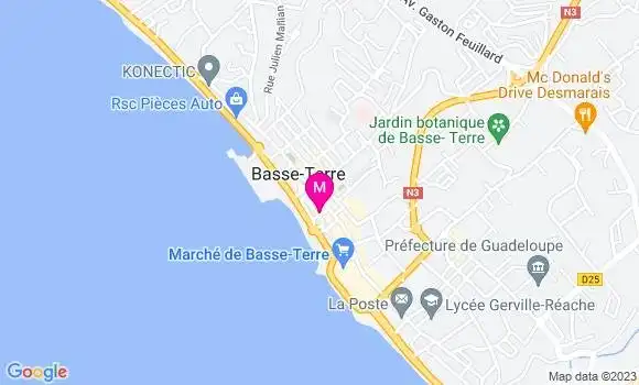 Localisation Mtre Brumier Yves Antoine