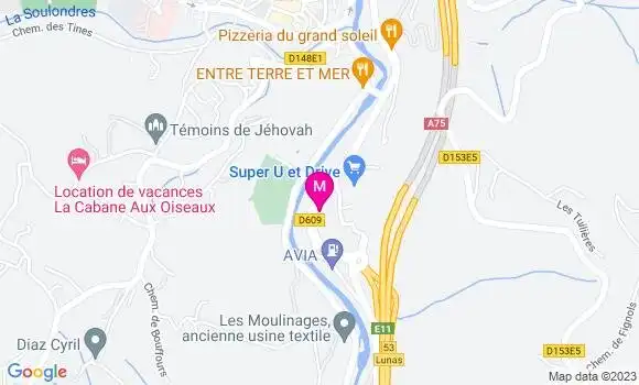 Localisation Mtre Nogues Marc