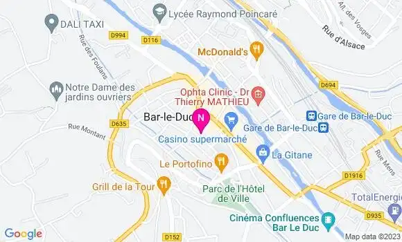 Localisation Mtre Guillemin Charline