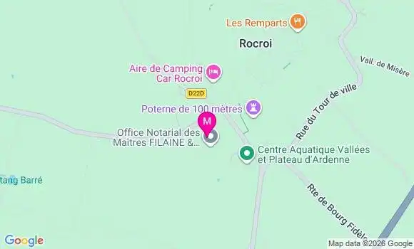 Localisation Mtre Filaine Séverine